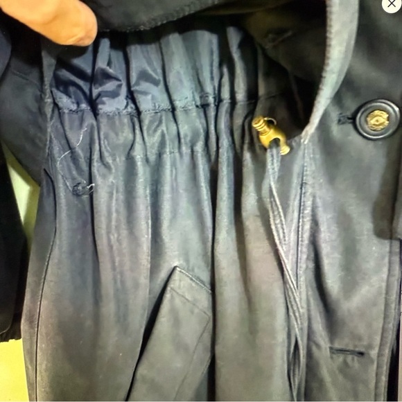 American Bazaar AB II Women's navy Jacket petite size XS removable lining cost - Picture 3 of 10